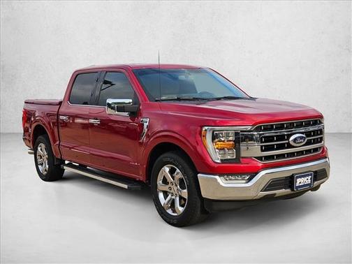Rapid Red Metallic Tinted Clearcoat 2021 Ford F-150 Lariat