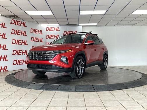 Red 2023 Hyundai TUCSON Limited