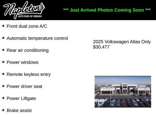 2025 Volkswagen Atlas 2.0T SE w/Technology 4MOTION