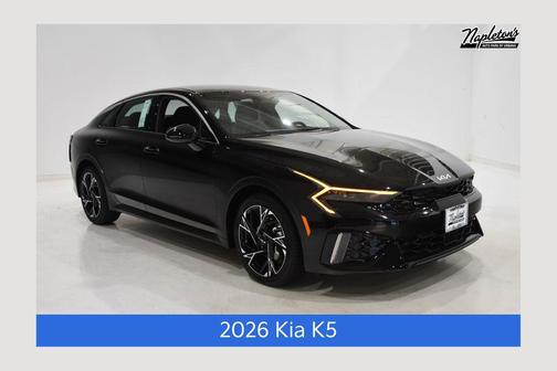Aurora Black Pearl 2026 Kia K5 GT-Line AWD