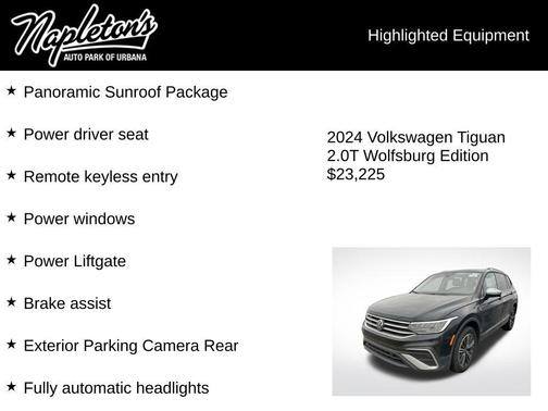 2024 Volkswagen Tiguan 2.0T Wolfsburg Edition