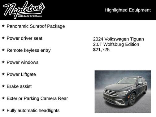 2024 Volkswagen Tiguan 2.0T Wolfsburg Edition