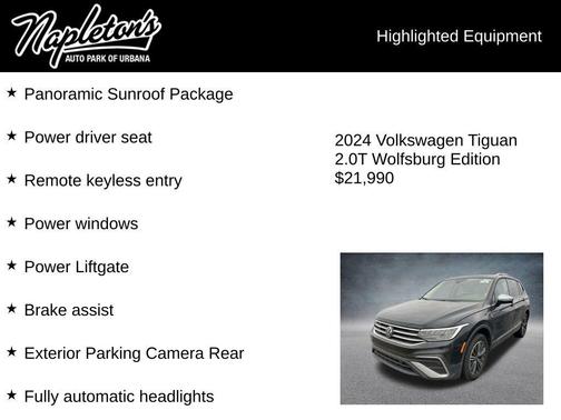 2024 Volkswagen Tiguan 2.0T Wolfsburg Edition