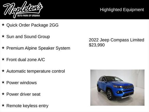 2022 Jeep Compass Limited