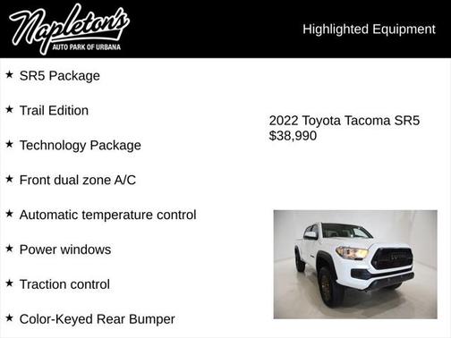2022 Toyota Tacoma SR5