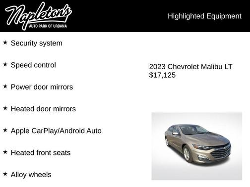 2023 Chevrolet Malibu FWD 1LT