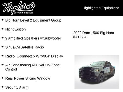 2022 RAM 1500 Big Horn/Lone Star