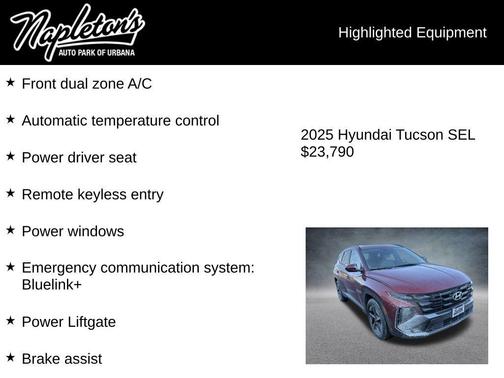 2025 Hyundai TUCSON SEL