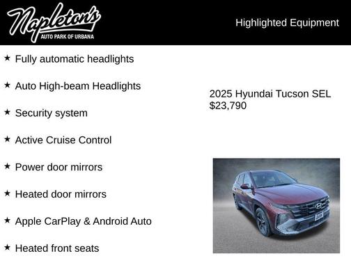 2025 Hyundai TUCSON SEL