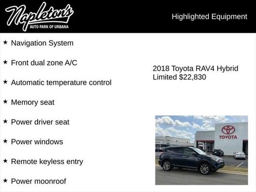 2018 Toyota RAV4 Hybrid SE