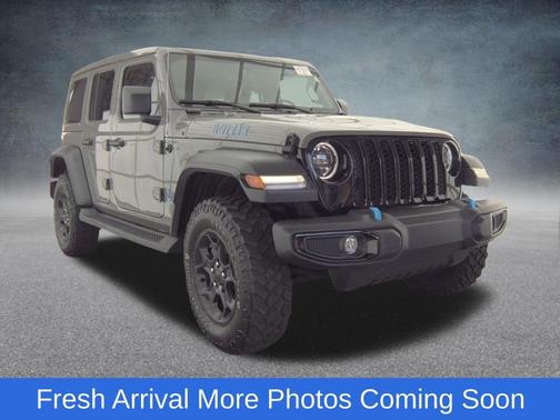 Sting-Gray Clearcoat 2023 Jeep Wrangler 4xe Base