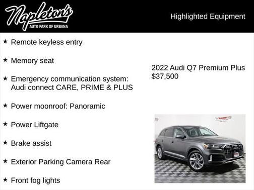 2022 Audi Q7 55 Premium Plus