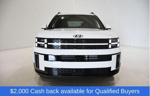 Serenity White 2026 Hyundai SANTA FE HEV Calligraphy