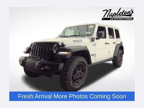 Bright White Clearcoat 2023 Jeep Wrangler 4xe Base