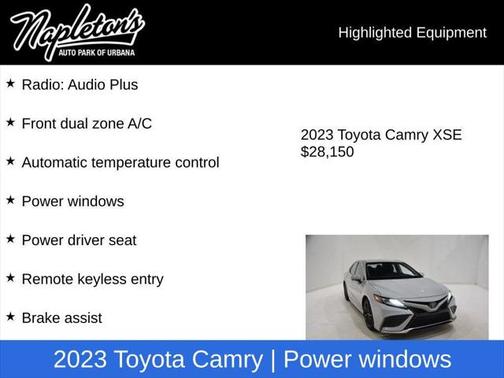 2023 Toyota Camry XSE