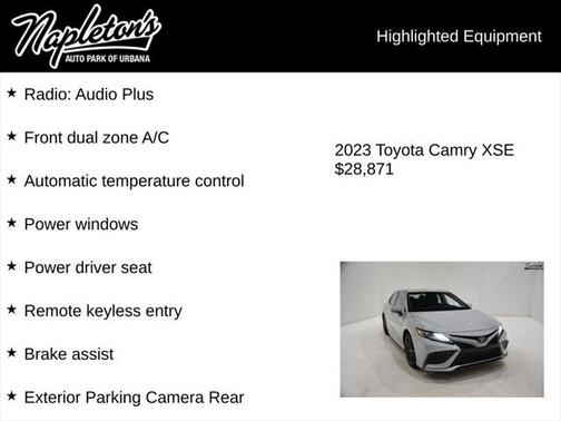 2023 Toyota Camry XSE
