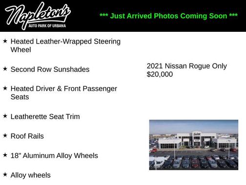 Pearl White Tricoat 2021 Nissan Rogue SV