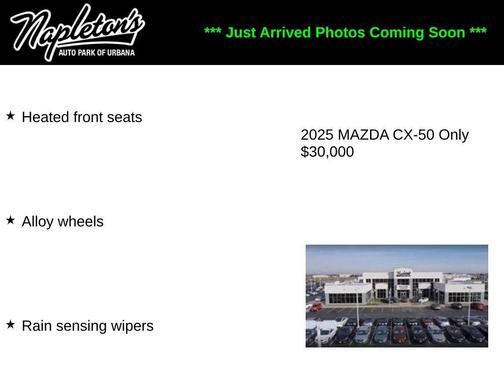 Ingot Blue Metallic 2025 Mazda CX-50 2.5 S Premium Package