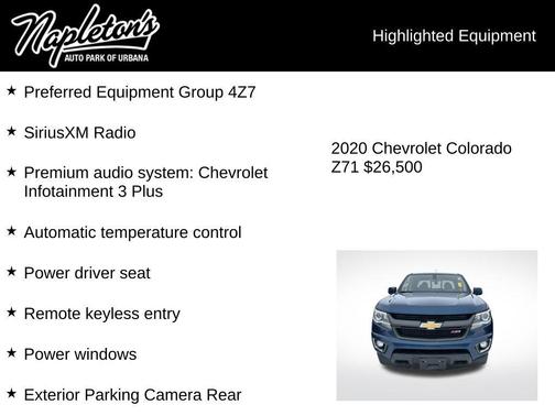 2020 Chevrolet Colorado Z71