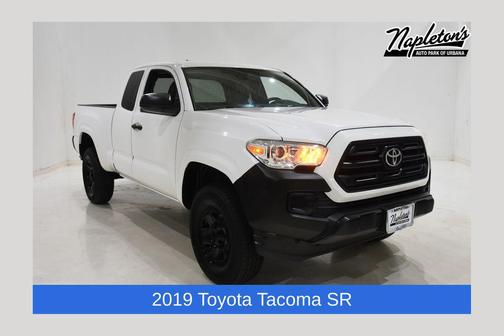 Super White 2019 Toyota Tacoma SR