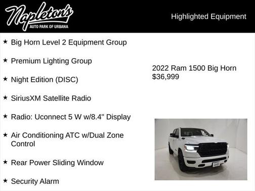 2022 RAM 1500 Big Horn/Lone Star