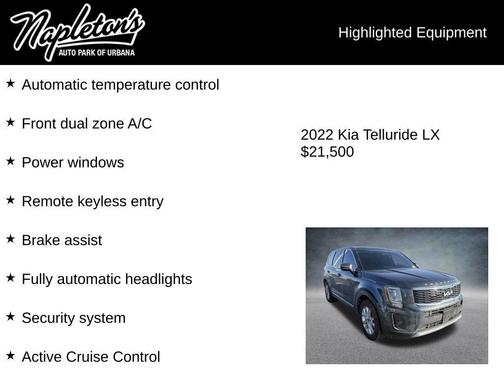 2022 Kia Telluride LX