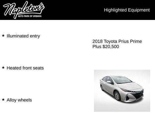 2018 Toyota Prius Prime Plus