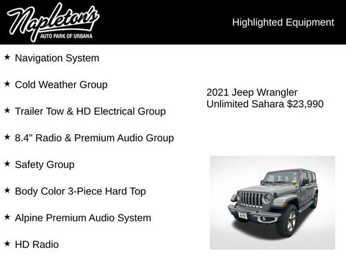 2021 Jeep Wrangler Unlimited Sahara