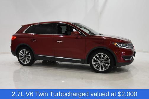 Ruby Red Metallic Tinted Clearcoat 2017 Lincoln MKX Reserve