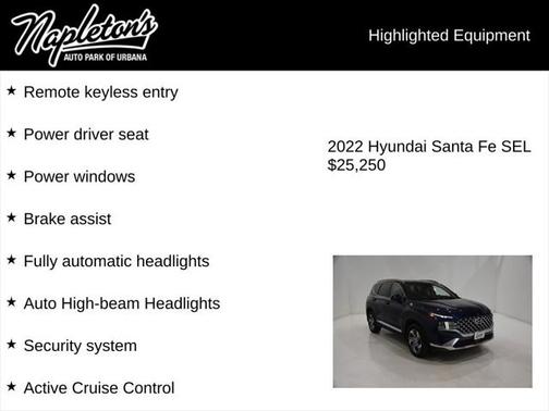 2022 Hyundai SANTA FE SEL 2.4