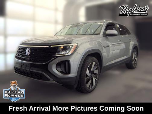 Silver Mist Metallic 2025 Volkswagen Atlas Cross Sport 2.0T SE w/Technology 4MOTION