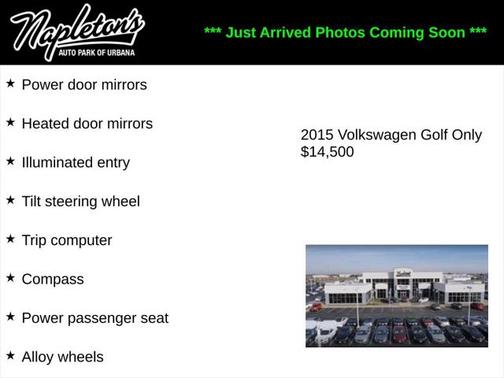 2015 Volkswagen Golf DSG TDI SE