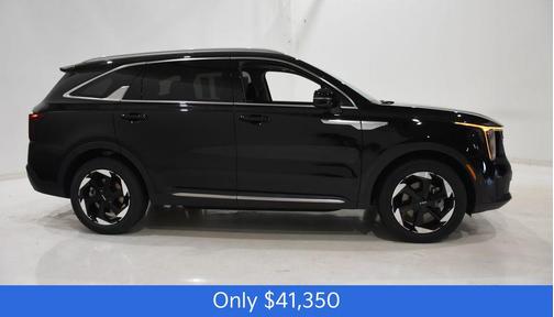 Aurora Black Pearl 2026 Kia Sorento Hybrid EX