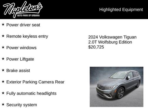 2024 Volkswagen Tiguan 2.0T Wolfsburg Edition