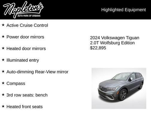 2024 Volkswagen Tiguan 2.0T Wolfsburg Edition