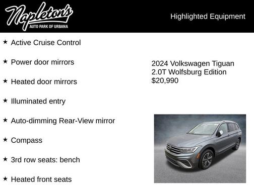 2024 Volkswagen Tiguan 2.0T Wolfsburg Edition
