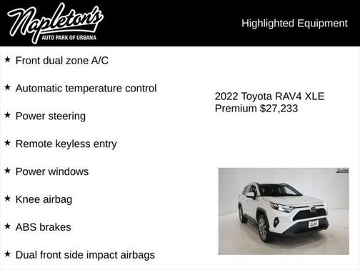 2022 Toyota RAV4 XLE Premium