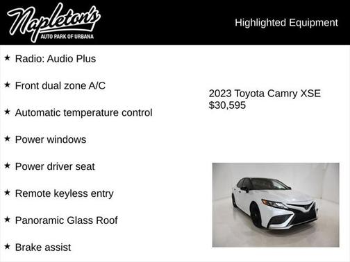 2023 Toyota Camry XSE