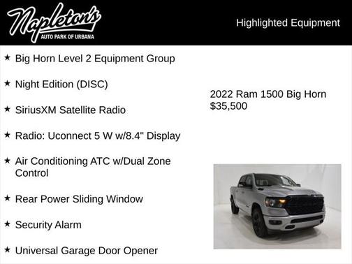 2022 RAM 1500 Big Horn/Lone Star