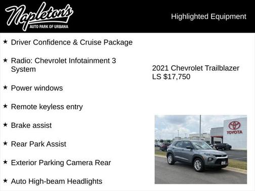 2021 Chevrolet Trailblazer LS