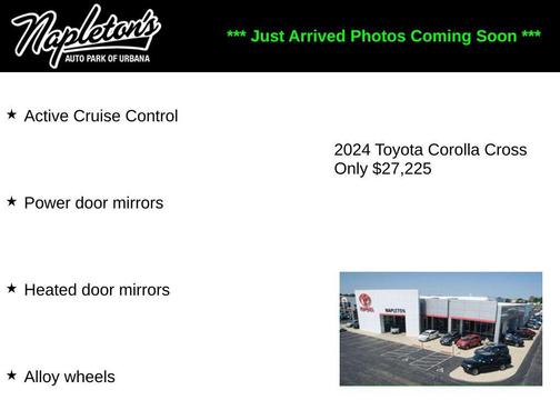 Sonic Silver 2024 Toyota Corolla Cross LE