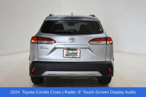Sonic Silver 2024 Toyota Corolla Cross LE
