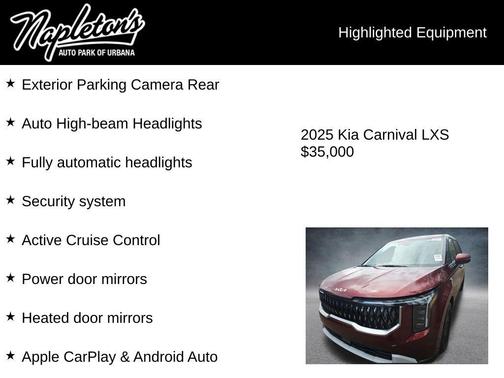 2025 Kia Carnival LXS