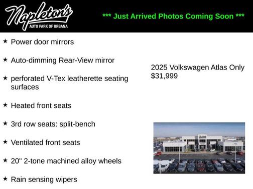 2025 Volkswagen Atlas 2.0T SE w/Technology 4MOTION