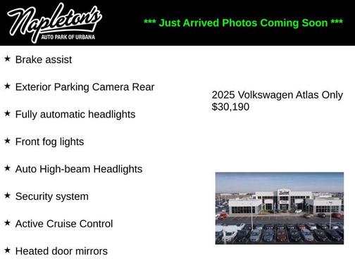 2025 Volkswagen Atlas 2.0T SE w/Technology 4MOTION