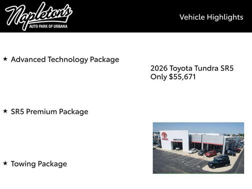 2026 Toyota Tundra SR5