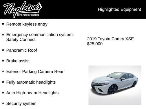 2019 Toyota Camry XSE
