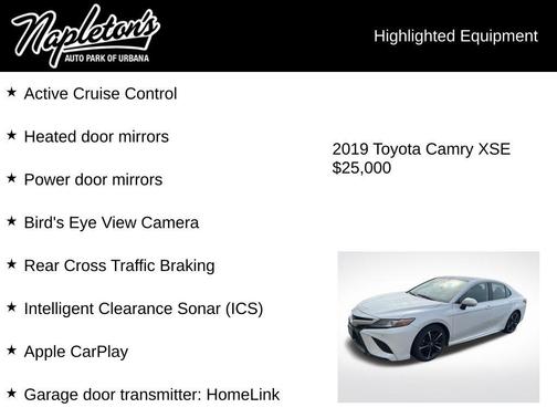 2019 Toyota Camry XSE