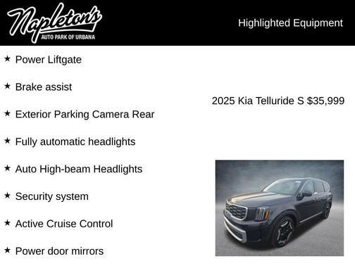 Panthera Metal 2025 Kia Telluride S