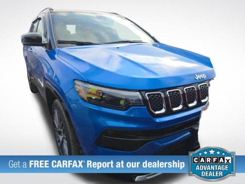 Laser Blue Pearlcoat 2023 Jeep Compass Limited